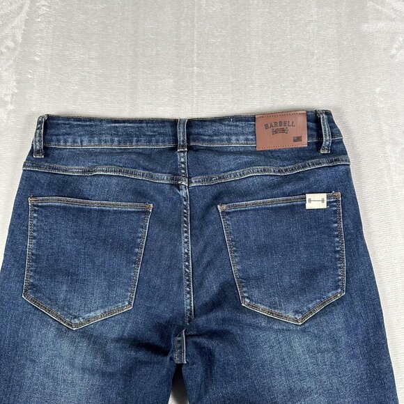 Barbell Apparel Jeans Men Size 30 Blue Denim W32 L33 Straight Legs Cotton Blend - Picture 11 of 11